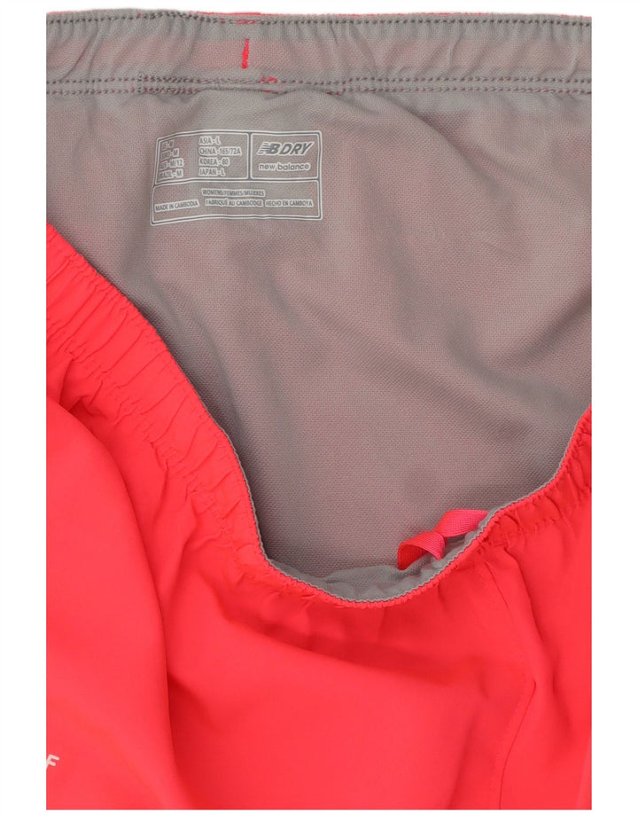 New Balance sportsshorts til kvinder UK 14 Large Pink Polyester