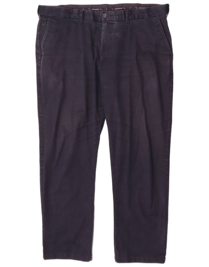 Marks & Spencer Herre Blue Harbor Chinobukser W44 L31 Marineblå