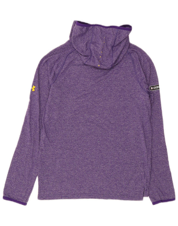 Under Armour Boys Minnesota Vikings Hoodie Jumper 11-12 Years Large Purple