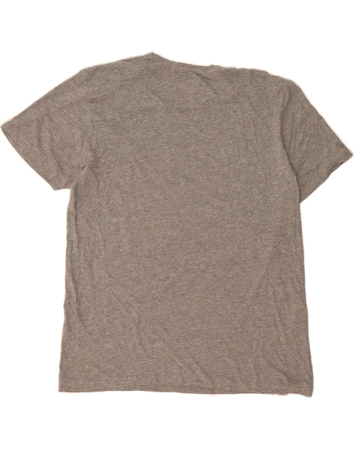 JACK & JONES Mens Graphic T-Shirt Top 2XL Grey Cotton Vintage Jack & Jones and Second-Hand Jack & Jones from Messina Hembry 