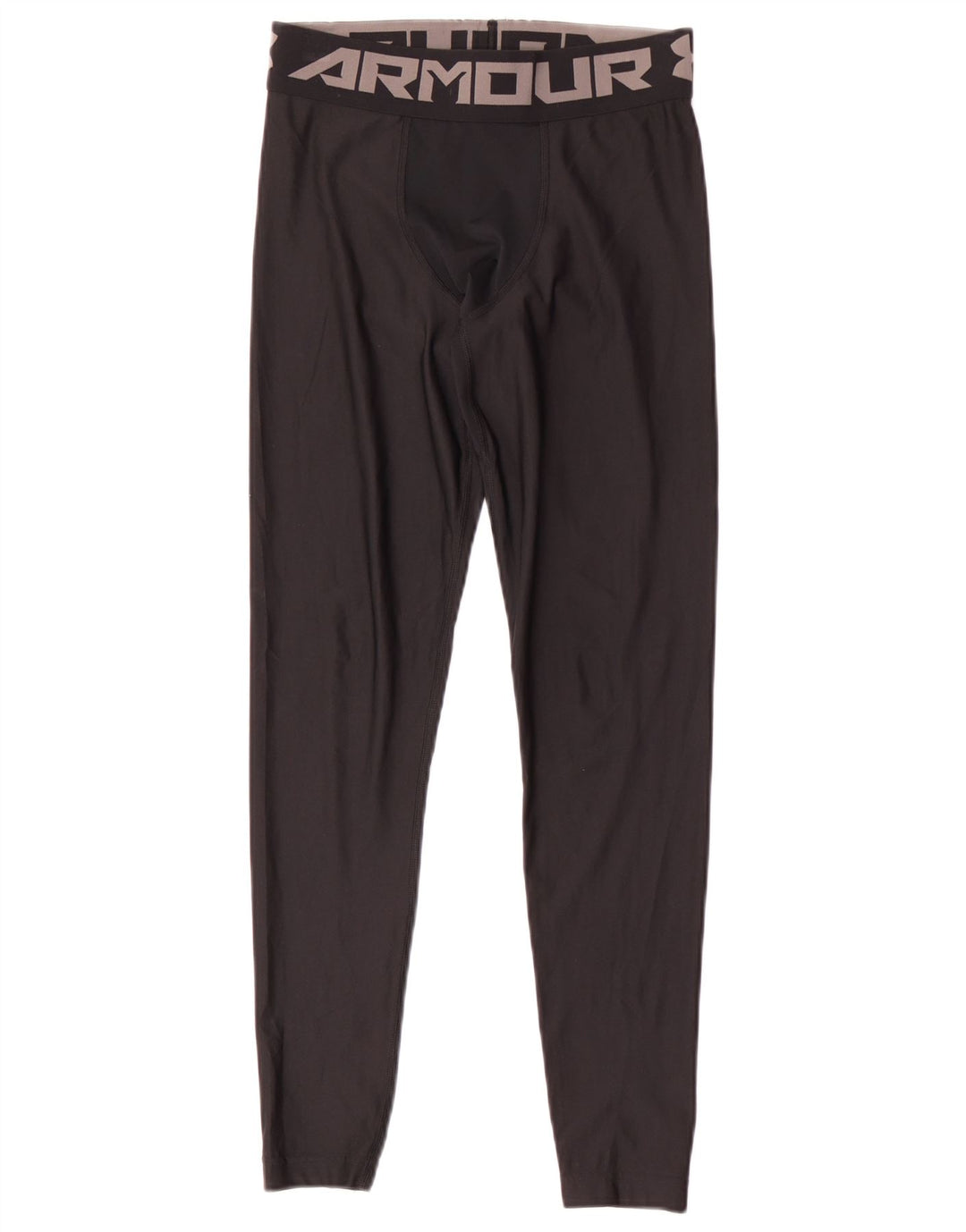 Under Armour Boys Grafiske Leggings 9-10 år Medium Sort Polyester