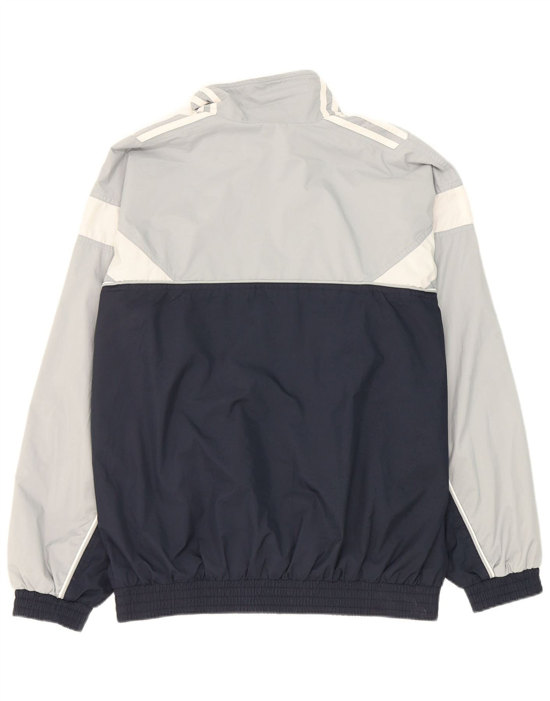 Adidas Træningsdragt til mænd Topjakke UK 38/40 Medium Navy Blue Colourblock