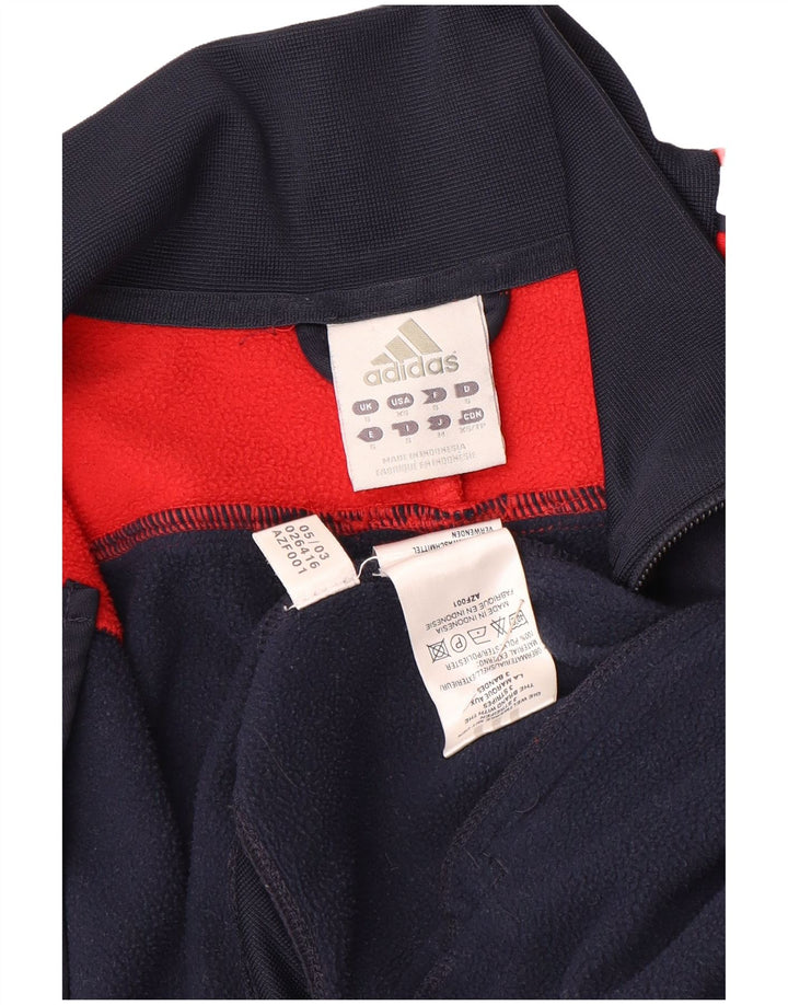 Adidas Herre Climawarm Træningsdragt Top jakke Small Navy Blue Colourblock