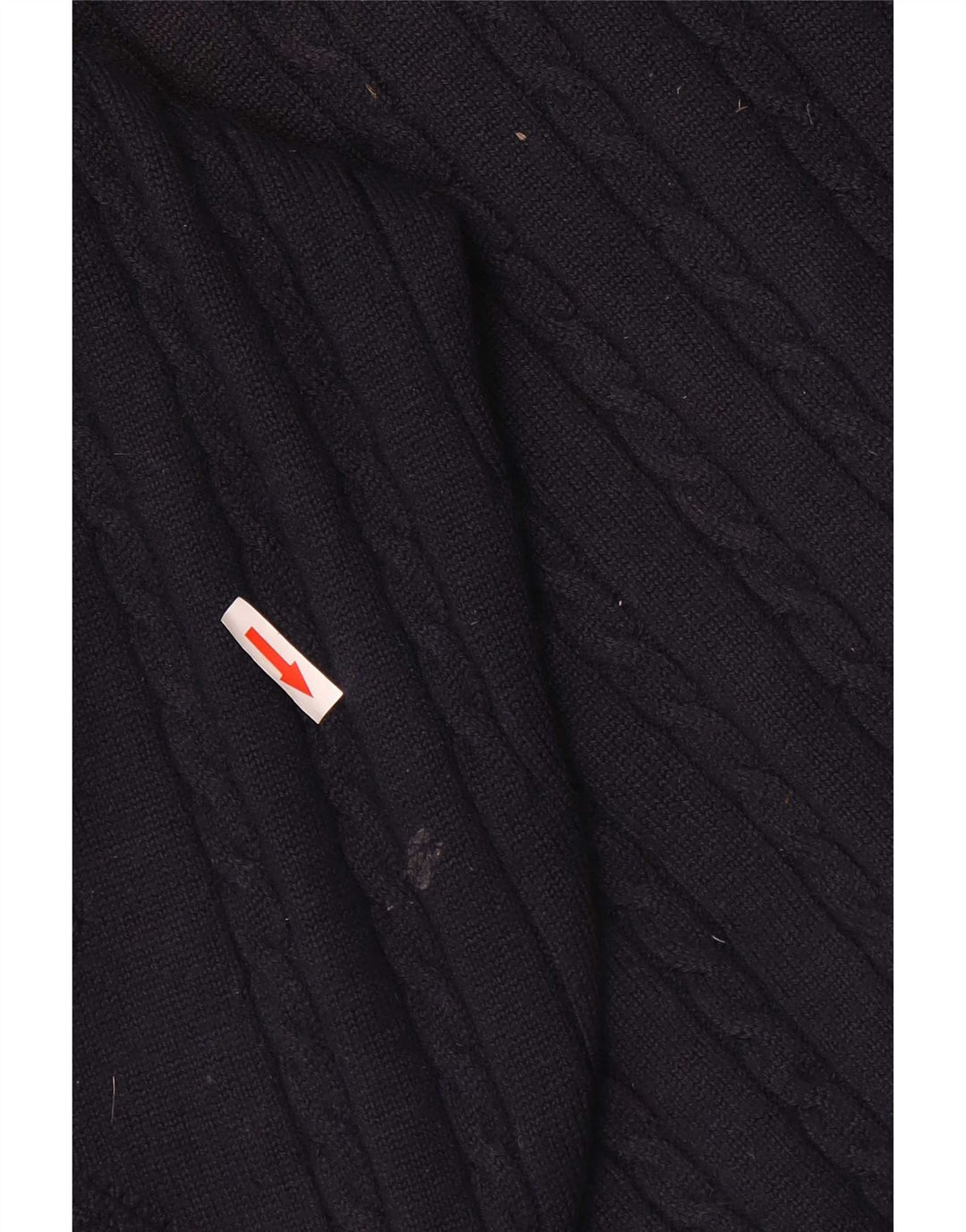 Pringle Herre Turtle Neck Jumper Sweater Stor Marineblå Stribet Uld