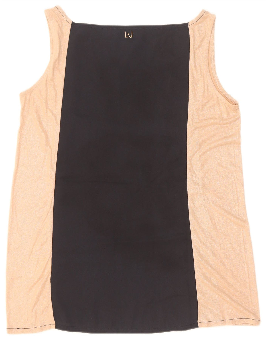 Liu Jo Damevest Top IT 40 Small Black Colourblock Polyester
