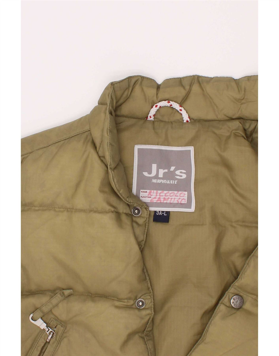 Murphy & Nye Boys Polstret Gilet 2-3 år Khaki Polyamid