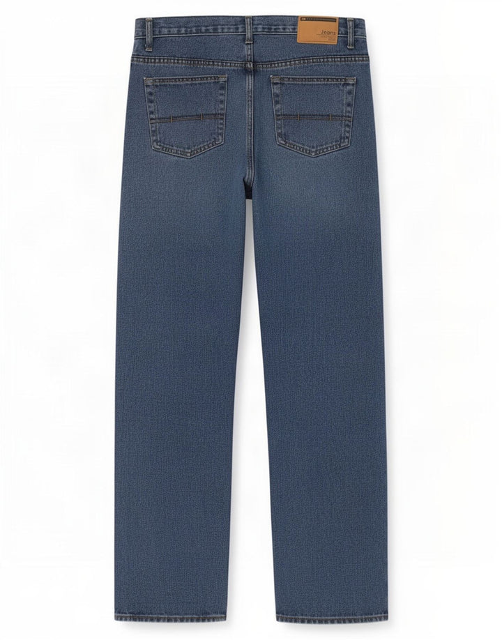 Marks & Spencer Straight Jeans til mænd W36 L31 blå bomuld