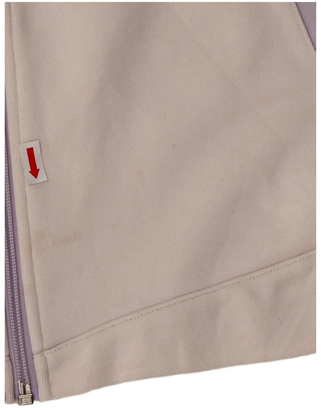 ASICS træningsdragt topjakke til kvinder UK 14 Medium White Colourblock