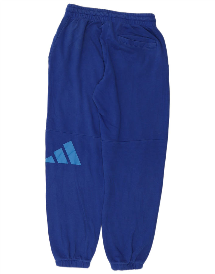 Adidas Herre grafisk træningsdragt Bukser Joggers Medium Blue Bomuld