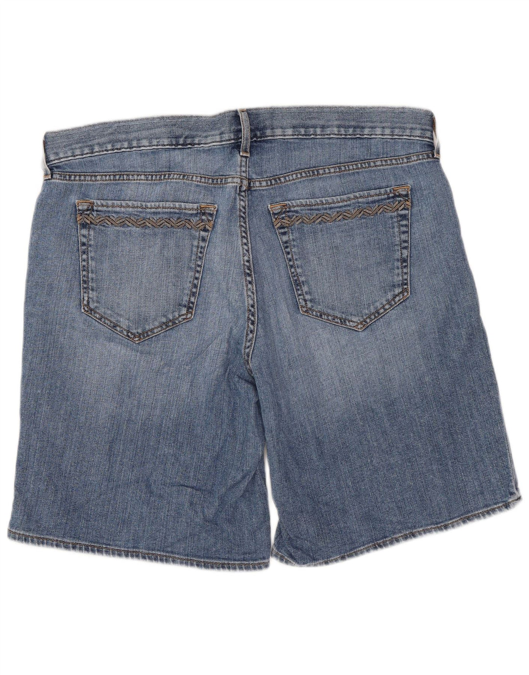 Eddie Bauer Dame denim Shorts US 12 Large W34 Blue Cotton