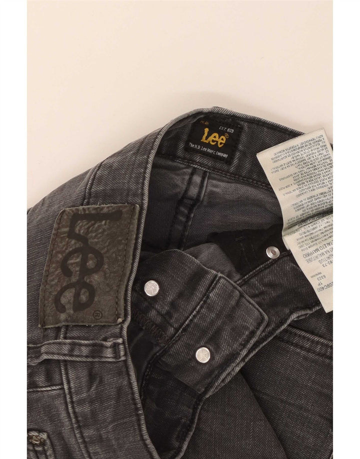 Lee Straight Jeans til mænd W29 L32 Grå bomuld
