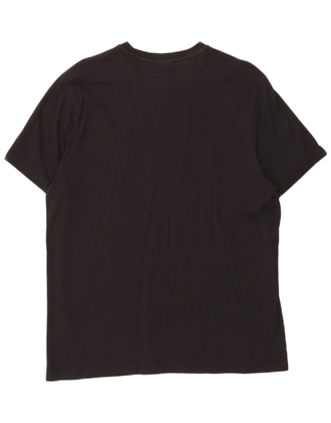 PUMA Mens T-Shirt Top XL Black Cotton