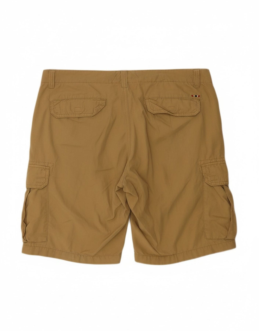 NAPAPIJRI Mens Cargo Shorts W36 Large  Beige Cotton