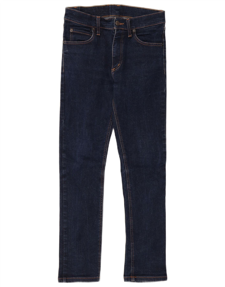 BILLIG MANDAG Dame Skinny Jeans W33 L28 Marineblå Bomuld