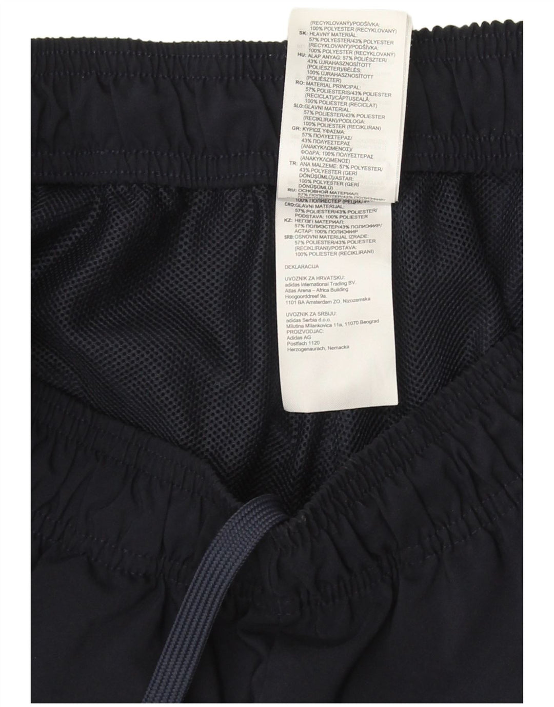 Adidas Sportsshorts til mænd Medium Navyblå polyester