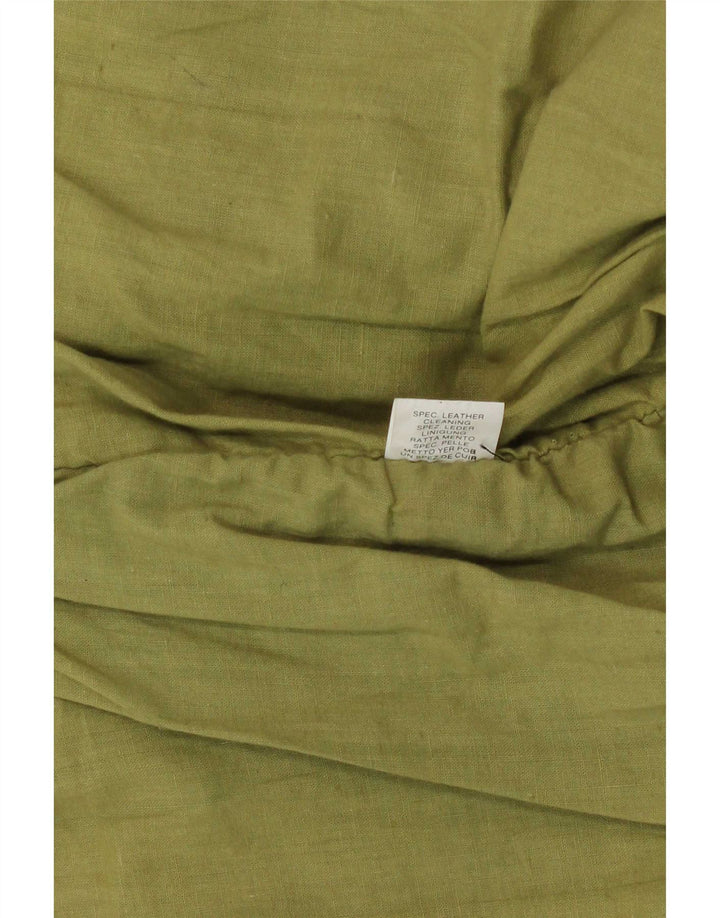 Vintage Herre Læderjakke EU 54 2XL Sort Læder