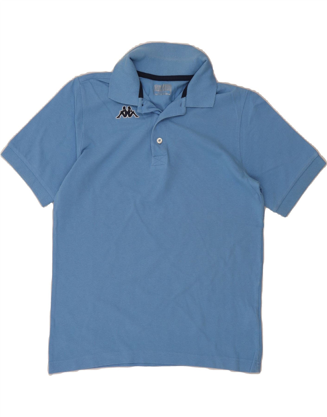 KAPPA Mens Polo Shirt Small Blue Cotton Vintage Kappa and Second-Hand Kappa from Messina Hembry 