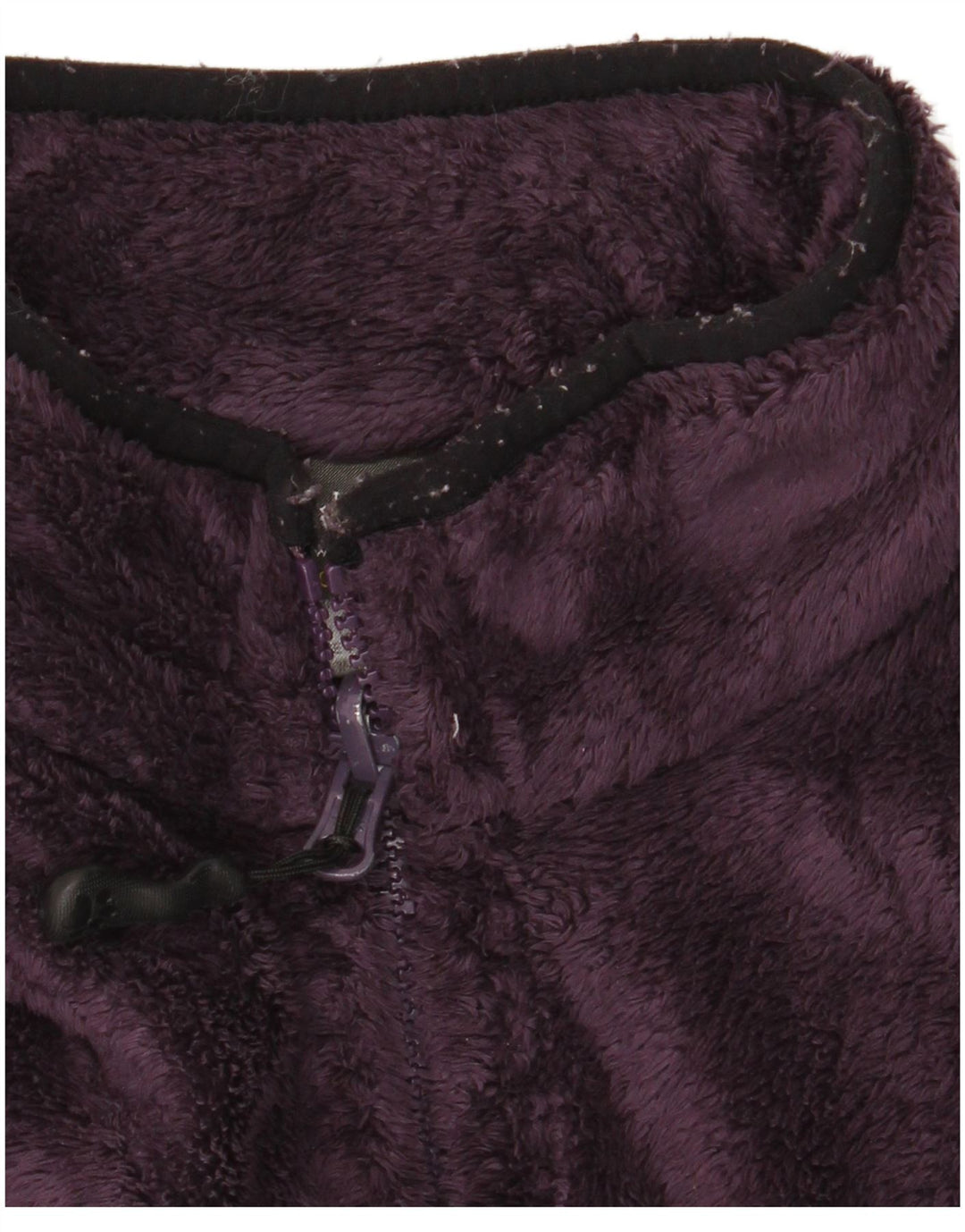 Jack Wolfskin Dame Fleecejakke UK 16 Stor Lilla Polyester