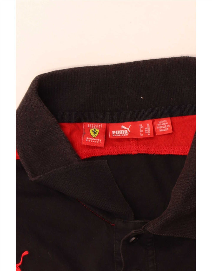 Puma Herre Ferrari Polo Shirt XL Sort Colourblock