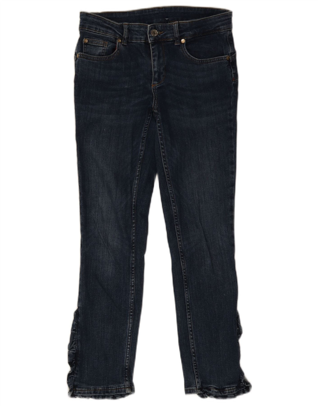 Liu Jo Dame Slim Jeans W28 L26 Marineblå Bomuld