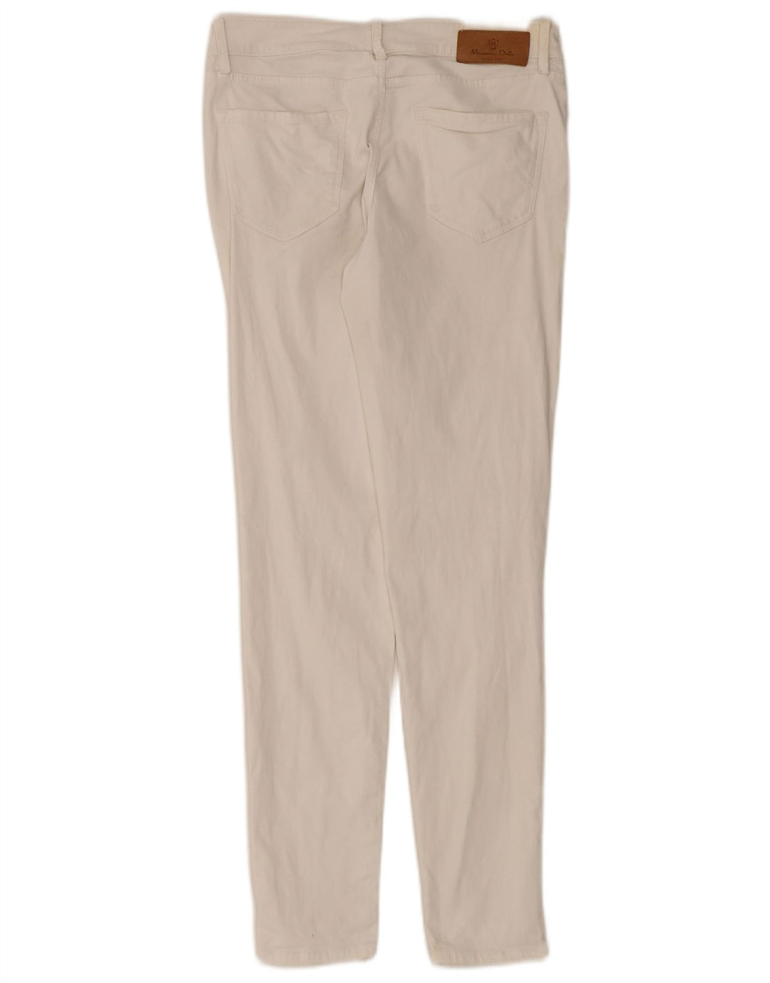 MASSIMO DUTTI Womens Skinny Jeans EU 40 Medium W30 L29 White