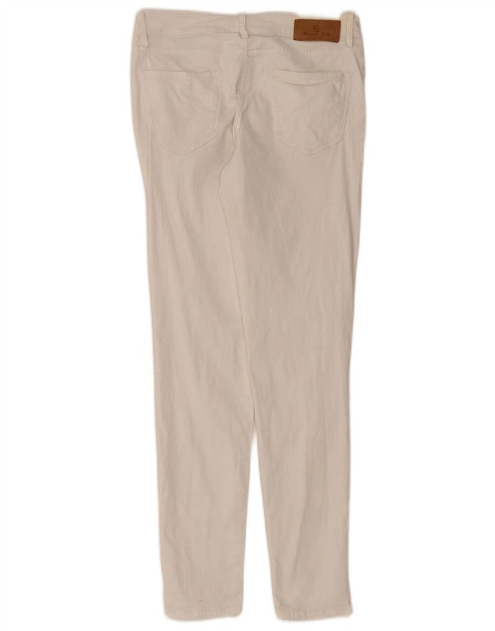 MASSIMO DUTTI Womens Skinny Jeans EU 40 Medium W30 L29 White