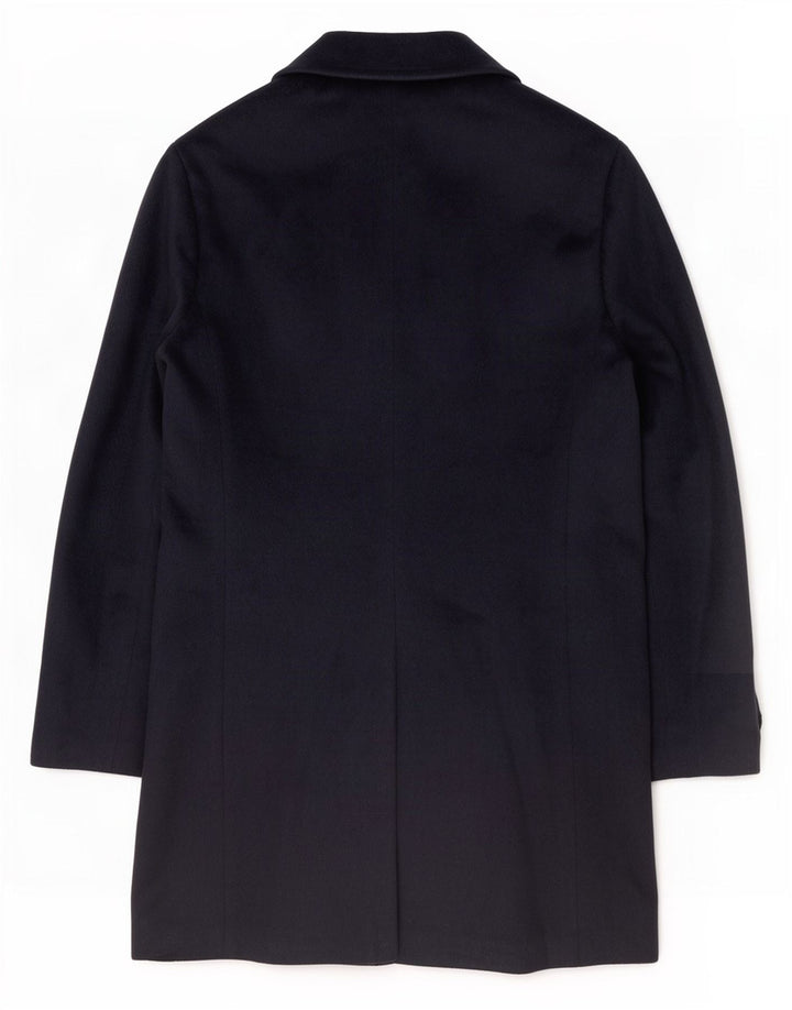 Coveri Herre Overfrakke IT 48 Medium Navy Blue Polyester