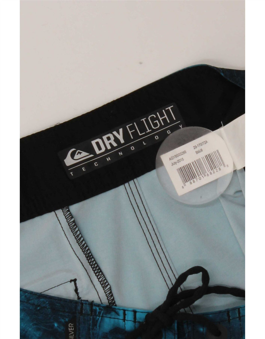 Quiksilver Badeshorts til mænd Små blå geometrisk polyester