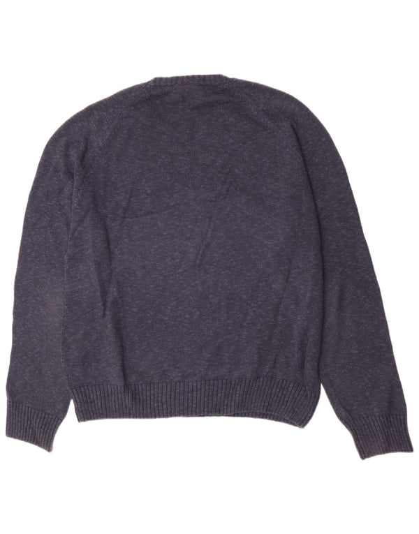 Timberland Herre sweater med rund hals XL marineblå flækket bomuld