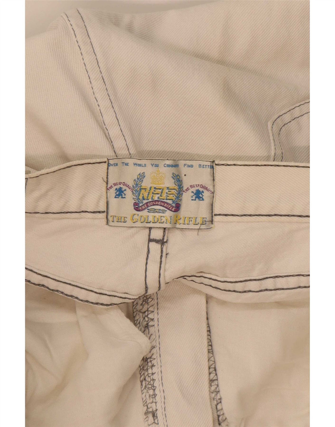 Rifle Herre Tapered Jeans W34 L29 Hvid