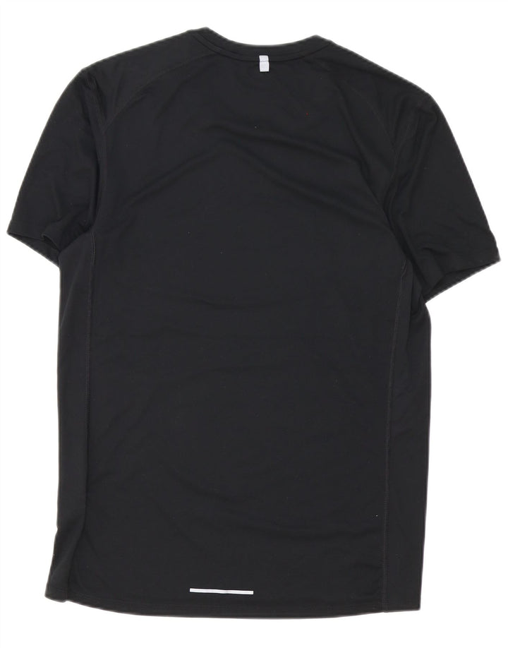 Nike Herre Dri Fit T-Shirt Top Medium Sort Polyester