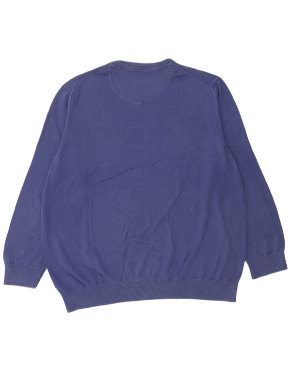 Timberland Herre sweater med rund hals 3XL blå bomuld