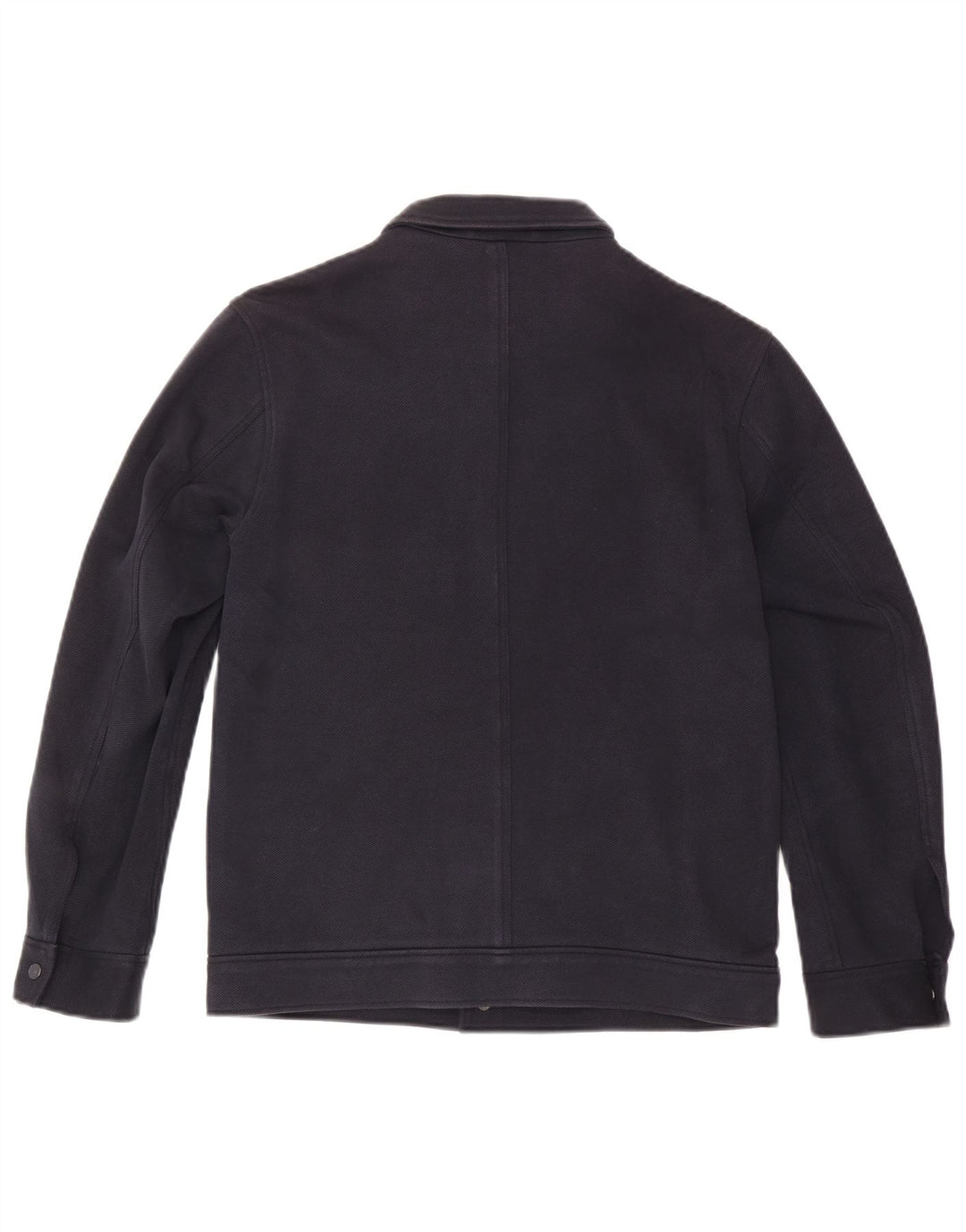 Cos Herre Utility Jacket UK 36 Small Navy Blue Cotton