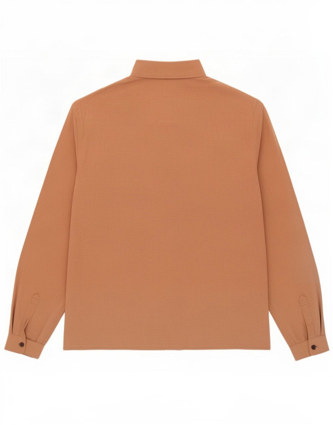 Alberto Aspesi Dame Skjorte Bluse IT 42 Medium Brun Silke
