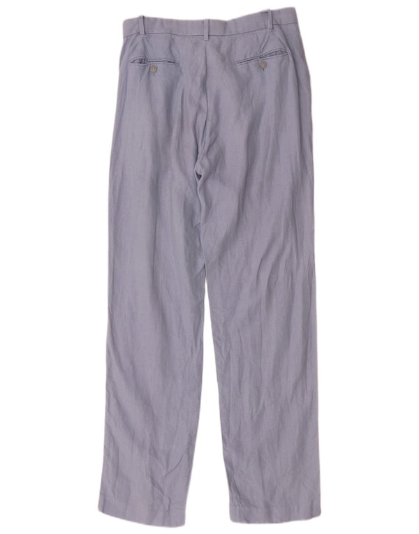 Polo Ralph Lauren Herre Lige Chino Bukser W32 L34 Blå Linned