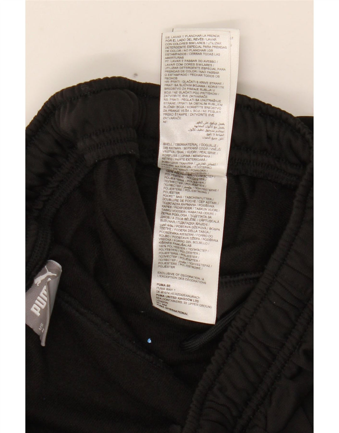 PUMA Træningsdragt til mænd Joggers Medium Sort Polyester