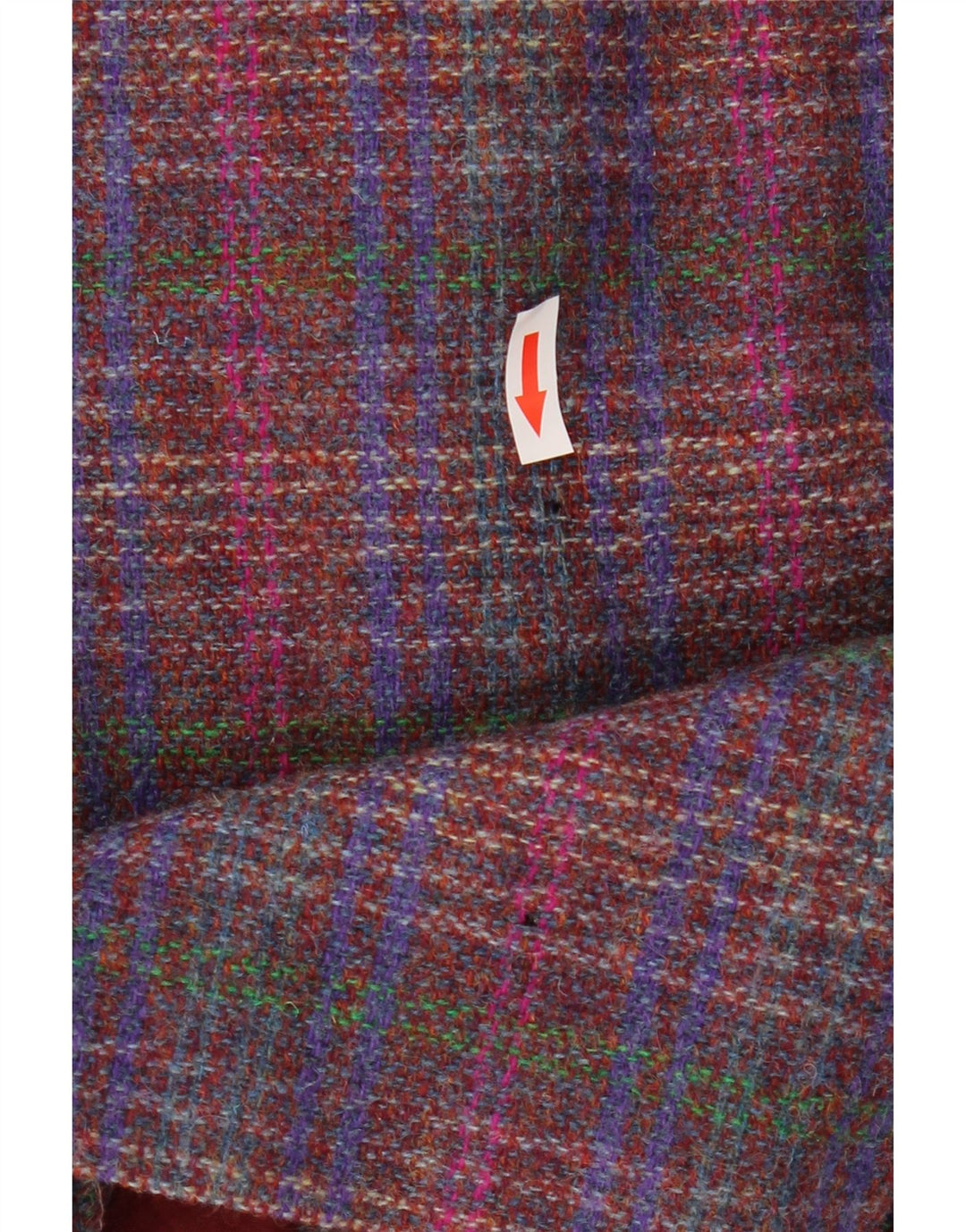Pitlochry Midi-nederdel til kvinder UK 14 Medium W30 Flerfarvet ternet uld