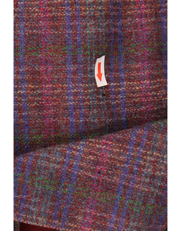 Pitlochry Midi-nederdel til kvinder UK 14 Medium W30 Flerfarvet ternet uld