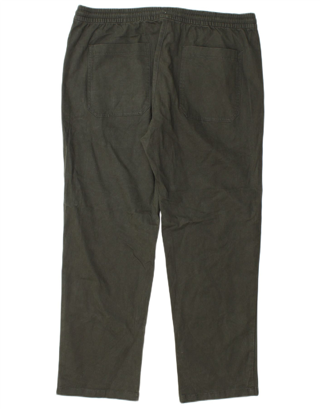 Marks & Spencer Straight Chino-bukser til mænd W38 L29 Grøn