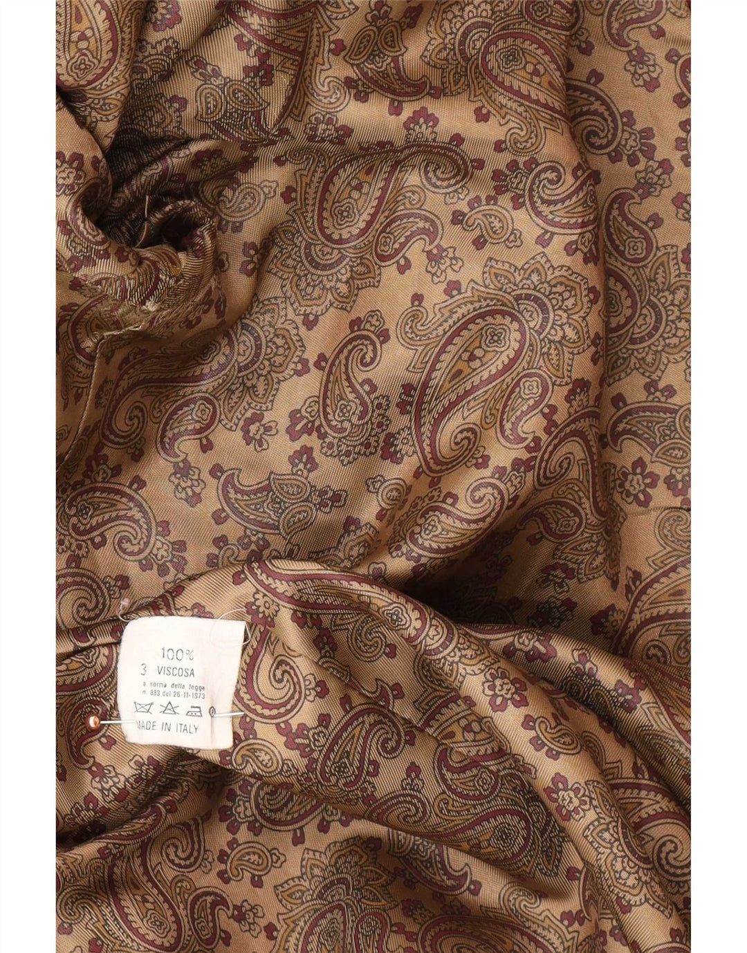 Vintage dameoversize 3/4-ærmet blazerjakke IT 49 XL Burgundy