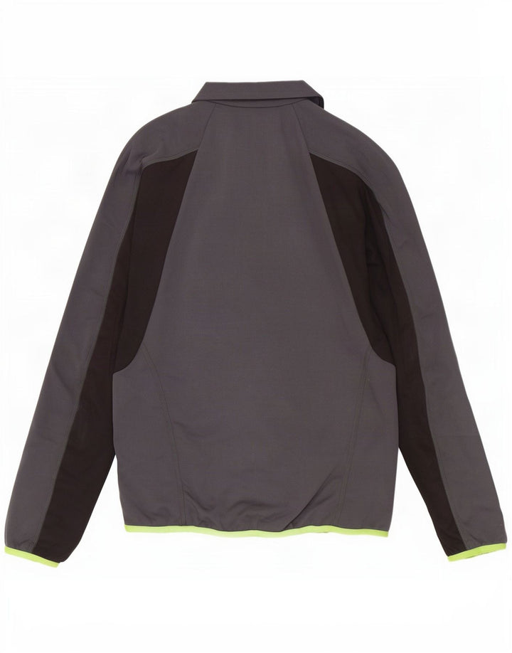 Brugi Træningsdragt til mænd Top jakke Medium Grå Colourblock Polyester