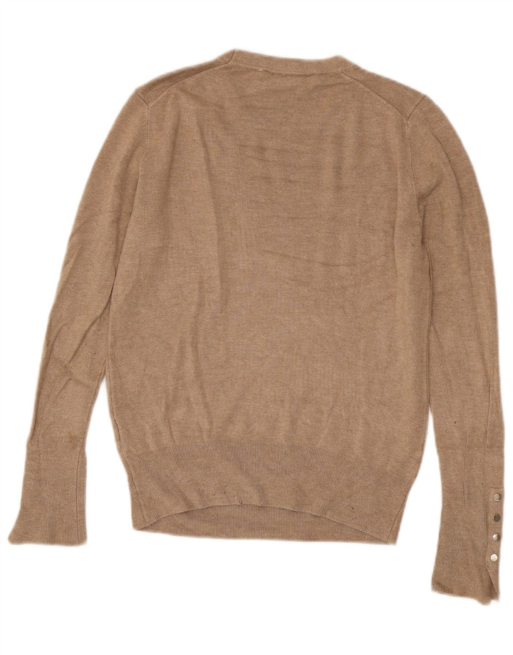 Zara Dame sweater med rund hals DK 12 Medium Brun