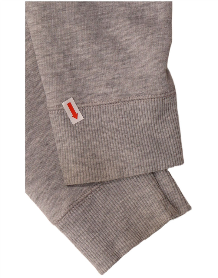 TOMMY HILFIGER Herre Regular Fit Hættetrøje med lynlås Medium Grå Flecked