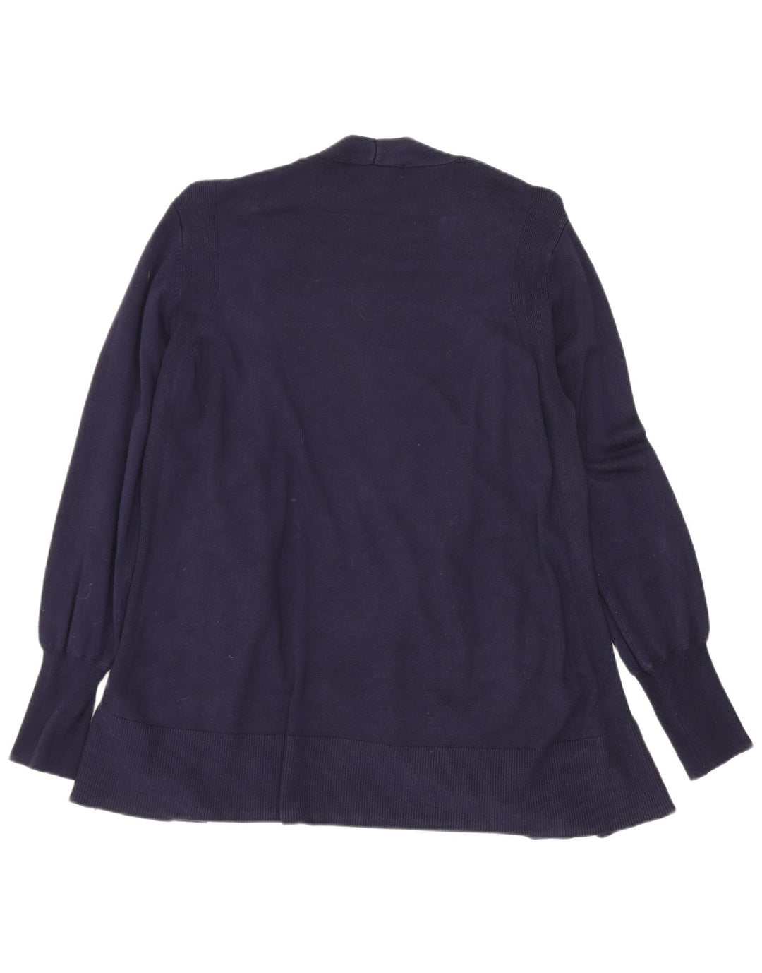 Marks & Spencer Dame Longline Cardigan Sweater Medium Navy Blue