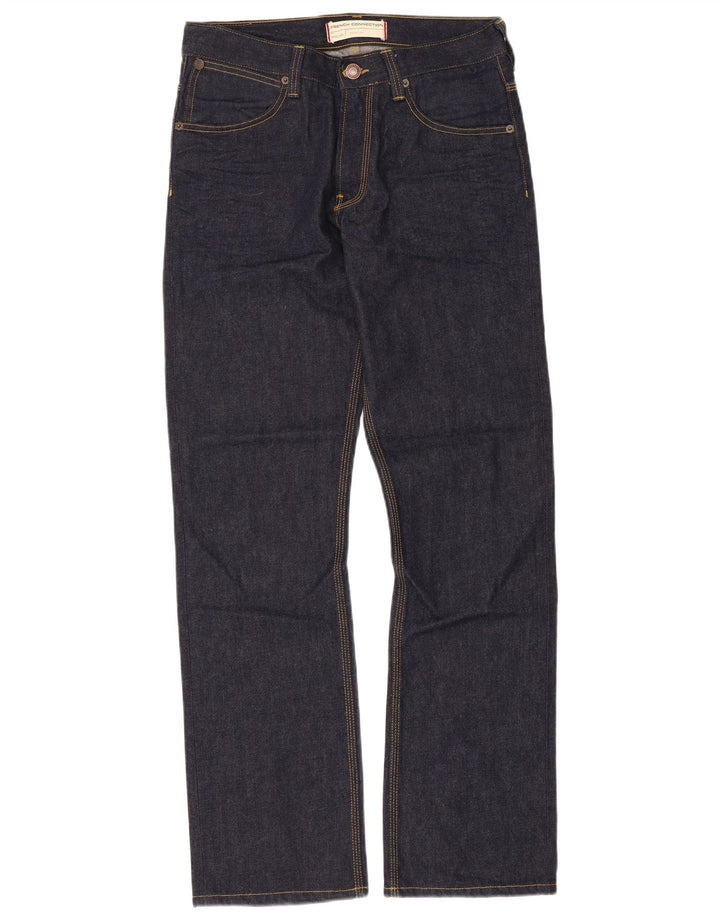 French Connection Herre Regular Straight Jeans W32 L32 Marineblå Bomuld