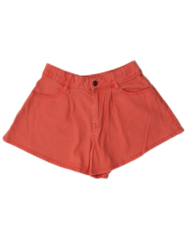 Benetton Piger Casual Shorts 10-11 år W24 XL Orange Bomuld