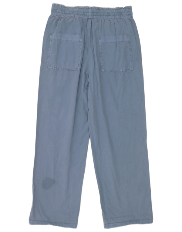 Marks & Spencer lige cropped bukser til kvinder UK 10 Small W28 L25 Blue
