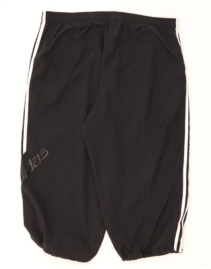 Adidas Herre Grafisk Capri træningsdragt Bukser Joggers Large Sort Polyester