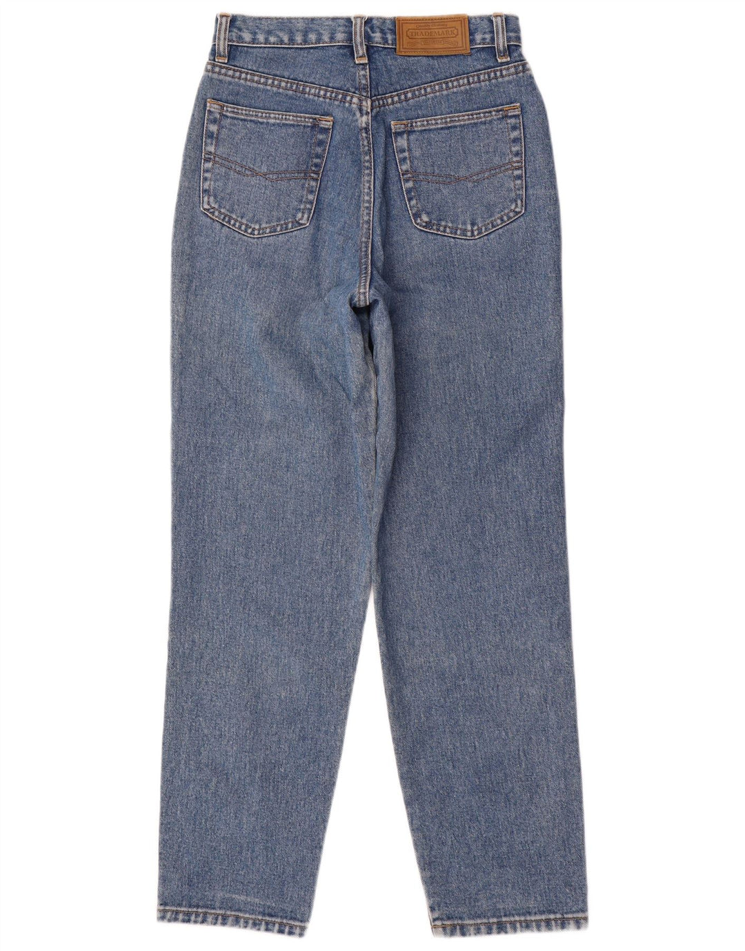 ST. BERNARD Lige højtaljede jeans til kvinder UK 10 Small W26 L30 Blue