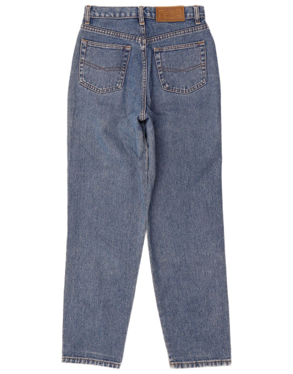 ST. BERNARD Lige højtaljede jeans til kvinder UK 10 Small W26 L30 Blue